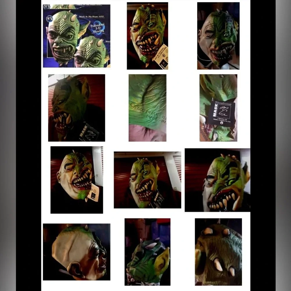 MALACHI MAN MONSTER  PROFESSIONAL  3D DETAILING BY MASK ILLUSSIONS FROM 2000